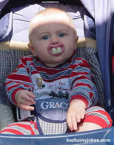 big teeth - this is the photo which i got from funny site  i have question to all my lot members that have they seen  this kind of pic