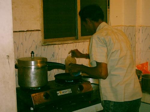 IN Kitchen - The time of preperation of food