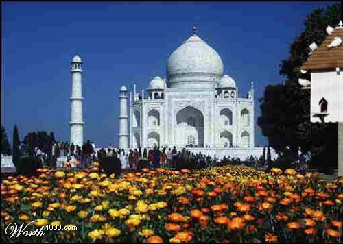Taj Mahal - One of the beautiful places - Taj Mahal - One of the beautiful place in India & the whole world