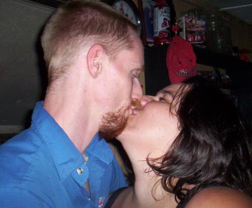 kissing - Us kissing as usual lol