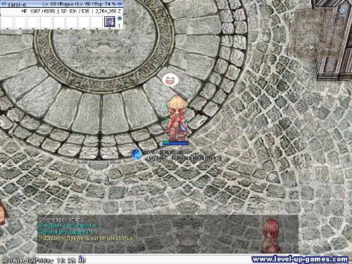 my rougue - here is a screenshot of my rogue in iris server =) in the map Juno
