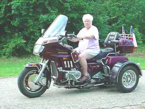Mom - My mom loves my trike too!!