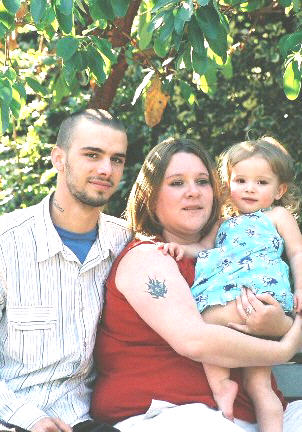 Nephews family - Nephew Jay and his wife Judith and daughter Kalista