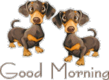 Dogs - dogs Good morning animated Dogs - dogs Good morning animated