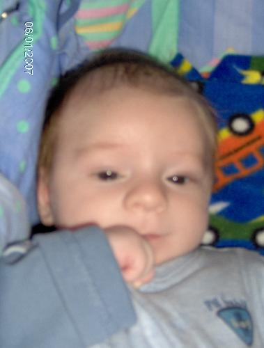 our son - 3 month old precious moment