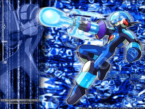 Rockman Aquasoul!!! - Rockman putting out the fire in his soul!!!!