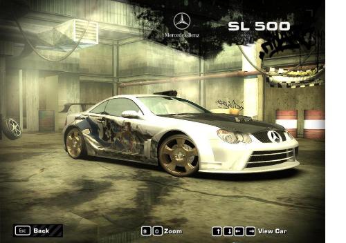 mw - another mercedes SL500