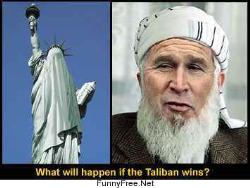 funny picture - taliban wins