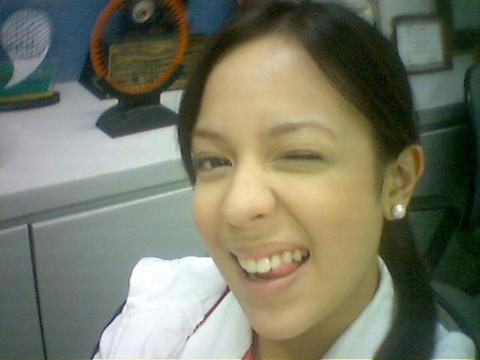 my sister...hehehe - some said were look alike...