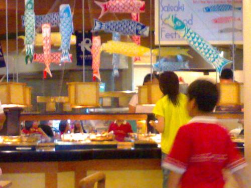 eat all u can -  restaurant