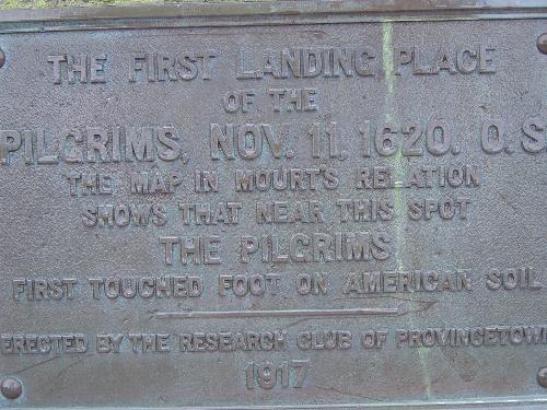 Provincetown,Cape Cod - The Pilgrims - 1620 landing