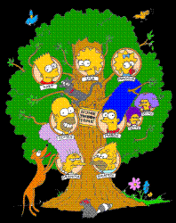 Simpsons - simpsons tree