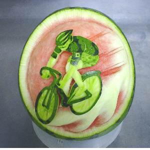 Cycle ride nope - Atr on Water melon