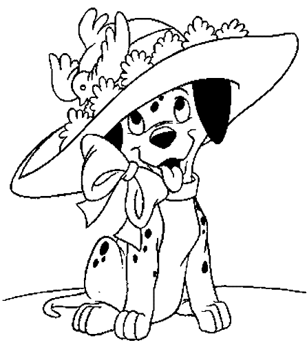 101 Dalmations - 101 Dalmations 4 coloring 4 kids !