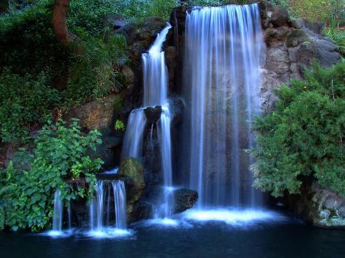 waterfall - waterfall.a beautiful scenario.