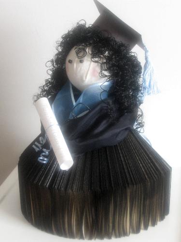 Craft Doll - A graduation doll centerpiece...