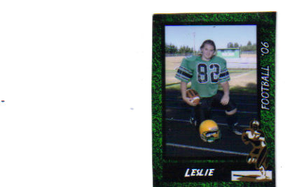 My Football Star - Here is a pic of my daughter this she decided to play football