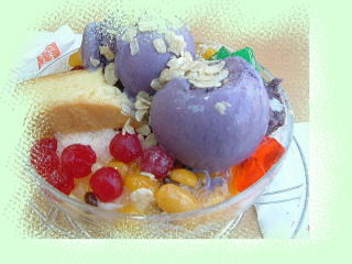filipino dessert - halo-halo