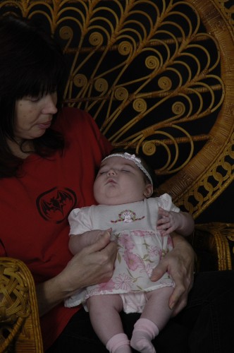 motherhood - I love being a mom! Me and my youngest daughter, child number 5.