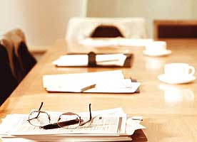 office - work at office