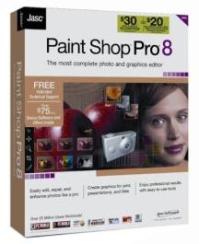 Paint Shop Pro - Paint Shop Pro (PSP) graphics design software program.