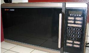 Microwave  - This is a Tappan Microwave oven with turntable inside. 