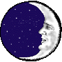 Man in the moon - The man in the moon.