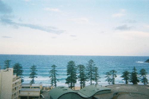 sydney - Photo taken in Manly beach in Sydney from an apartment.