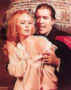 Christopher Lee - Christopher Lee as Dracula and his next victim