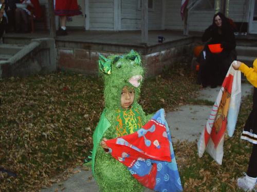 My son - At Halloween
