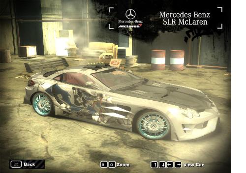 mw - SLR McLaren of mostwanted