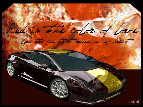 mw - red is the color of LOVE