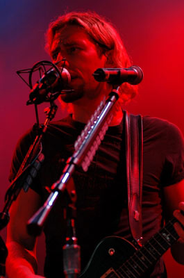 Nickelback - Nickelback, Chad Kroeger of the band.