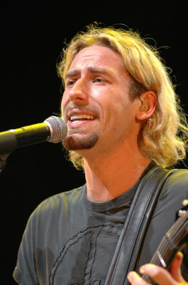Nickelback - Nickelback, picture of the singer, live.