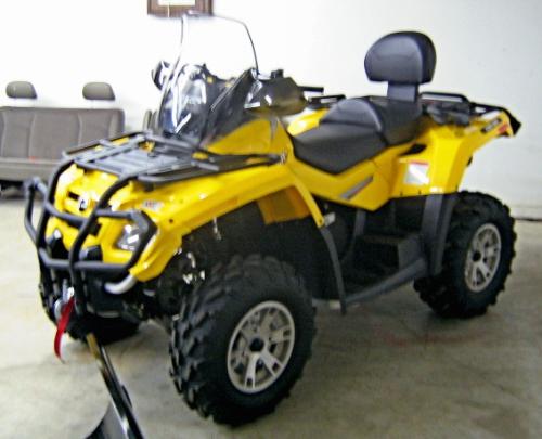 Our new ATV - This year we bought a new ATV so that we can enjoy every weekend up north. We haven't had a chance to ride it yet and are looking forward to it. I've never driven one and only ridden a couple of times, so I am really excited!