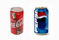 Coke & Pepsi - Sample photo of both classic products