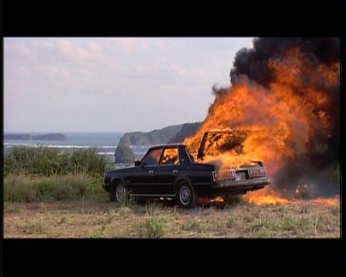 Arson may be cathartic, but is hardly an advisable - Photo from "Sonatine" that masterpiece of cinema by Kitano san.
