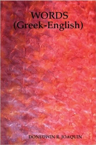 WORDS (Greek-English) - Cover of the book WORDS (Greek-English)
