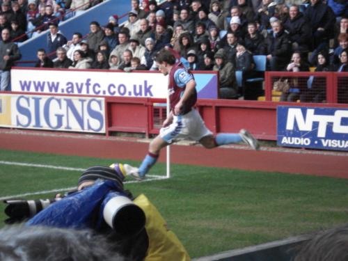soccer - aston villa game