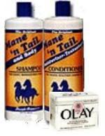Mane &#039;n Tail Shampoo and Conditioner, Oil of Olay  - Mane &#039;n Tail Shampoo and Conditioner, Oil of Olay Bath Soap