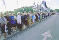 Baltic Chain - Baltic Chain was the largest pro-independence demonstration in Baltic States.