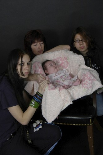 Had kids - Me and my three daughters taken in Jan 2005.