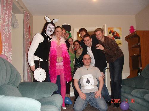 21st Birthday: mad hatters tea party - this is a photo from my 21st birthday party