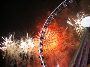 Fireworks Light Up - scenery