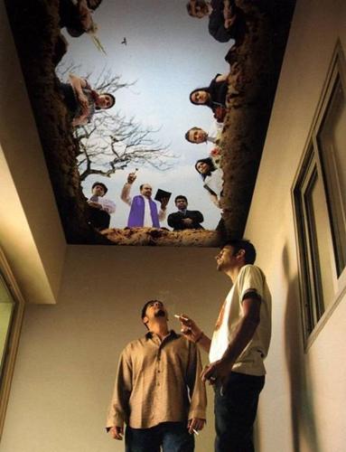 no-yes? - this photo depicts the smoking room in an leading mnc.