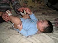 BAby on bed - Baby on bed just for kids