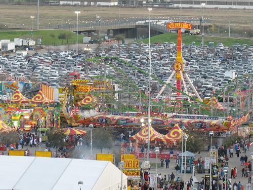 The Carnival at the Stadium - The Carnival at the Stadium, Rodeo show at Houston