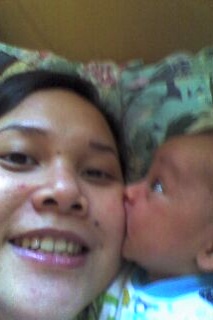 true love - A kiss from my son