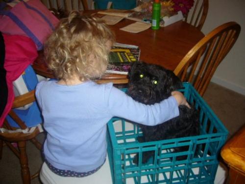 madison & laci - madison & laci reading together...awww....