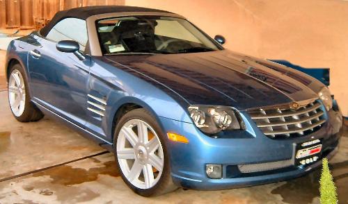 My Baby - And THIS is my BABY!!! (2005 Chrysler Crossfire Limited Roadster - Sapphire Blue)